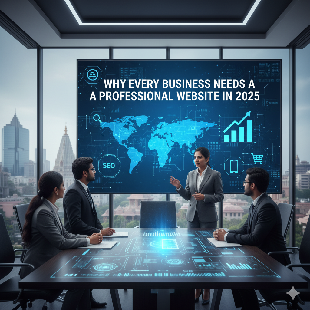 💡 Why Every Business Needs a Professional Website in 2025