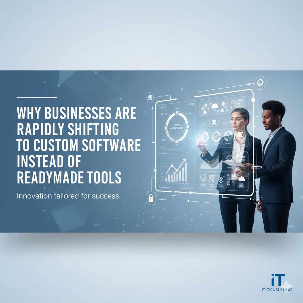 Why Businesses Are Rapidly Shifting to Custom Software Instead of Readymade Tools