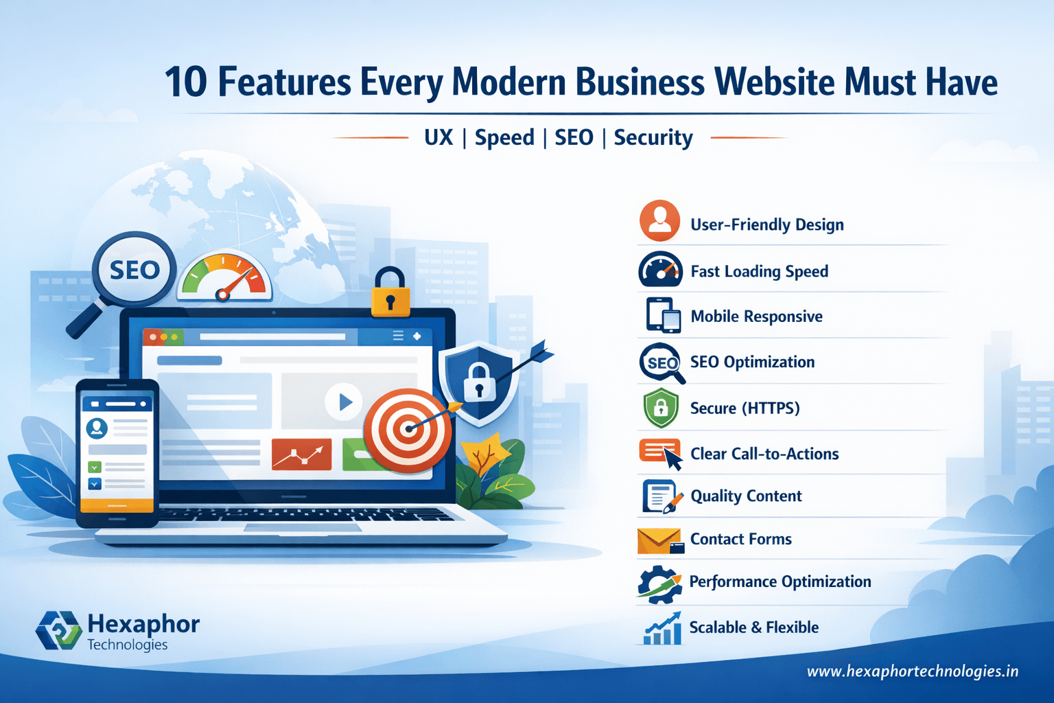 10 Features Every Modern Business Website Must Have